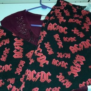 AC/DC Bottoms Size M